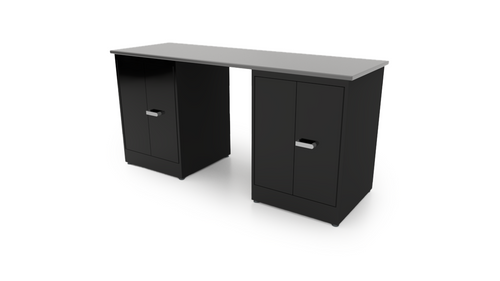 CEF FORGE-FP-DCEB-DD Forge Food Grade Stainless Steel Desk Pod Configuration