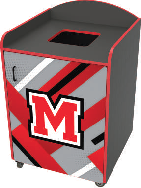 NPS Trash Bin Receptacle