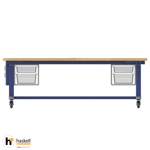 Haskell BPATH Pathmaker Battery Powered Height Adjustable Butcher Block Table
**Bin Modules Sold Separately**
