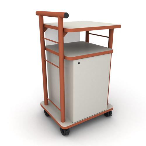 Paragon CYC-MSCT202540 Cycle Series Mobile Storage Cart