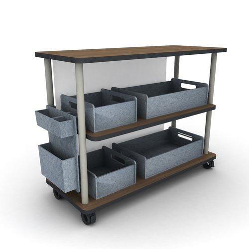 Paragon CYC-MB204836 Cycle Series Mobile Bookcase
**PET Storage Sold Separately**