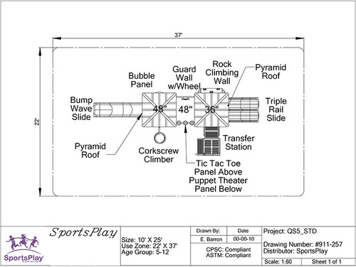 SportsPlay 911-257 Quick Ship 5 Modified