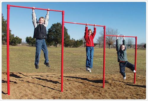 Environmental of SportsPlay 501-876 Triple Horizontal Bar