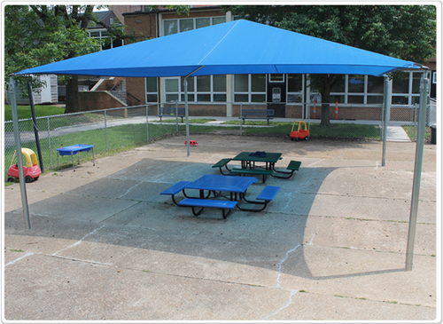 SportsPlay Stand Alone Shade Structure