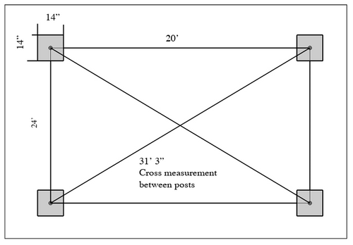 SportsPlay 901-093 Stand Alone Shade Structure