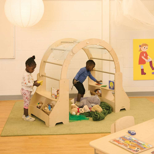 Environmental of Copernicus W-B-A Seoras Birch Cozy Space Arch with Shelves
**Props Not Included**