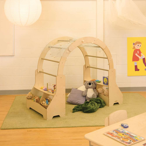 Environmental of Copernicus W-B-A Seoras Birch Cozy Space Arch with Shelves
**Props Not Included**