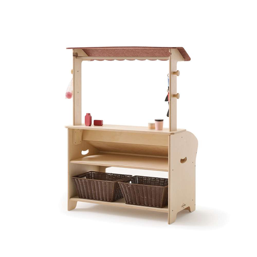 Copernicus W-B-MS-K Seoras Birch Market Stand
**Optional** Wicker Baskets Sold Separately / Props Not Included