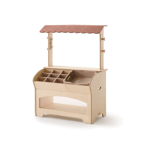 Copernicus W-B-MS-K1 Seoras Birch Market Stand - Cutout Kickplate