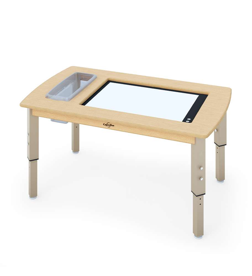 Copernicus W-B-BLT Seoras Birch Sensory Light Table Base Model - Glides