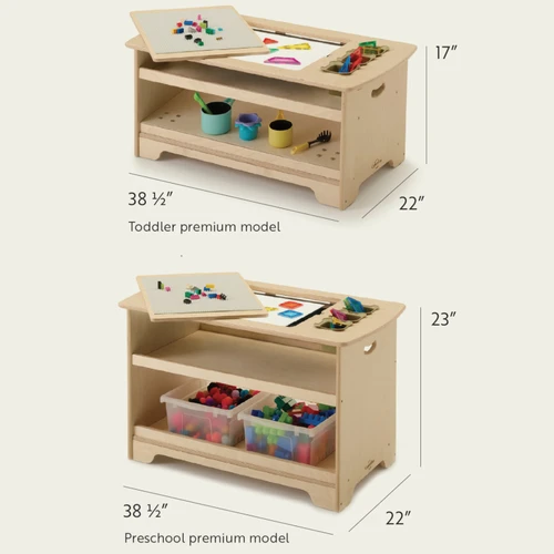 Copernicus W-B-LT Seoras Birch Sensory Light Table Premium Model