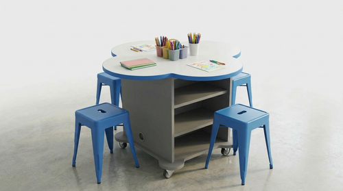 Environmental of CEF Creation Cube Package - with **OPTIONAL** stools