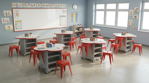 Environmental of CEF Creation Cube Package - with **OPTIONAL** stools