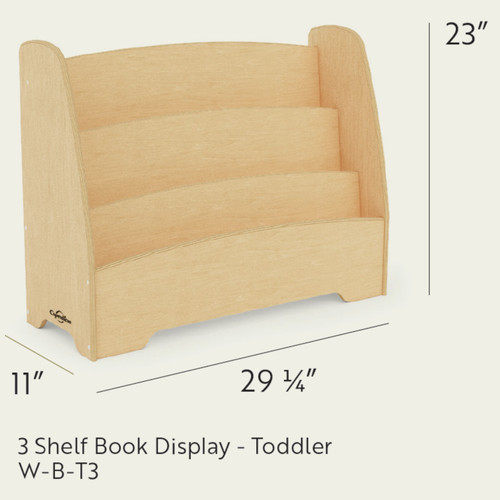 Copernicus W-B-T3 3-Shelf Book Display