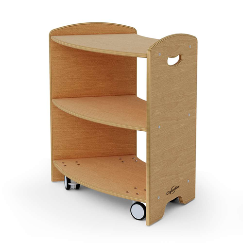 Copernicus W-B-2C45 Seoras 2-Level 45 Degree Curved Corner Shelf
**Optional Casters Sold Separately**