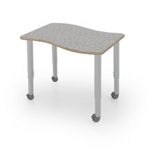 CEF ESTO-WAVE-PLY ESTO Wave Student Desk with High Pressure Laminate on Baltic Birch
**Optional Casters Sold Separately**