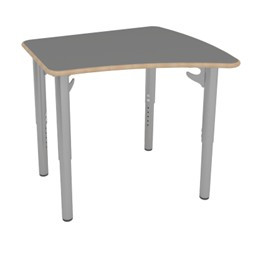 CEF ESTO-PETL-PLY ESTO Petal Student Desk with High Pressure Laminate on Baltic Birch