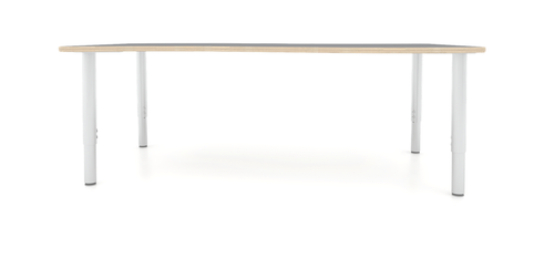 CEF ESTO-TABLE-WAVE-HPL ESTO Wave Table with High Pressure Laminate and T-Mold Edge