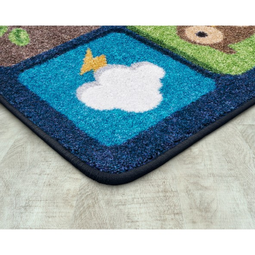 Joy Carpets 2207 Peaceful Planet Rectangle