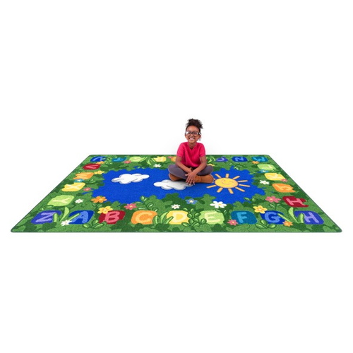 Lifestyle of Joy Carpets 2208 Learning Garden Rectangle