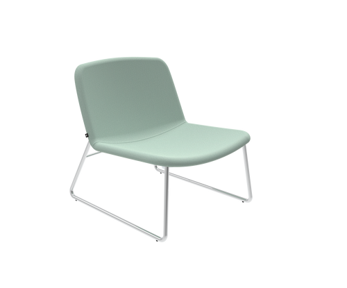 KI CALSL Cascha Sled Base Lounge Chair