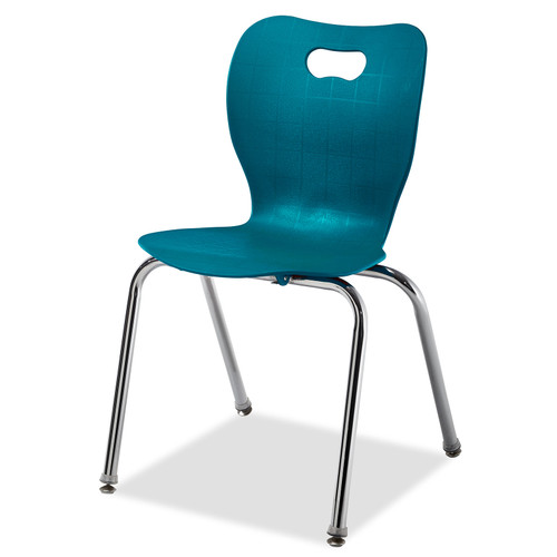 Alumni C-SM Smooth Polypropylene 4-Leg Chair