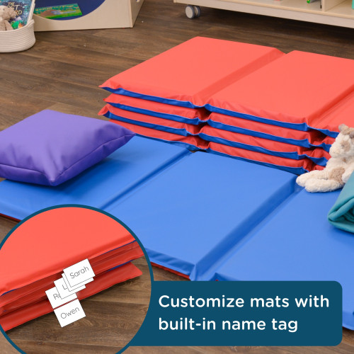 Children's Factory Infection Control 3 Section Folding Rest Mat