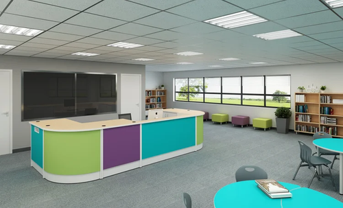 Russwood Palette Series Circulation Desk