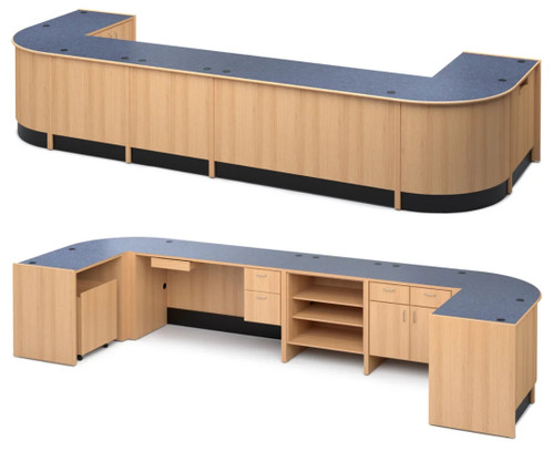 Russwood Ultima Series Circulation Desk