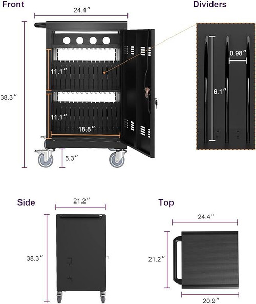 StarBoard SB-CM-32 Mobile Charging Cart