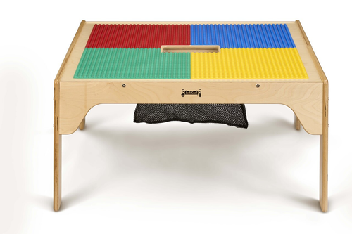 Jonti-Craft Wooden Kids DUPLO Square Storage Table
