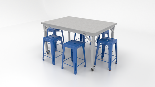CEF Brainstorm Flex High Pressure Laminate Height Adjustable Table