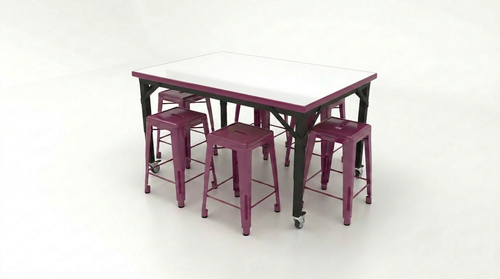 CEF Brainstorm Flex Dry Erase Height Adjustable Table