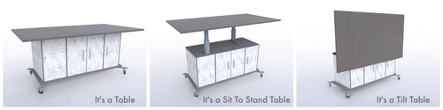 CEF LMBR-TABLE Limber Fenix Height Adjustable Tilting Table