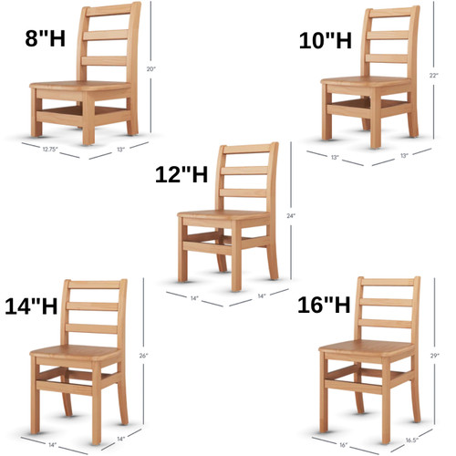 Foundations Little Scholars Kids School Chairs Pack of 2
**Additional Chairs Sold Separately**