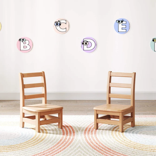 Foundations Little Scholars Kids School Chairs Pack of 2