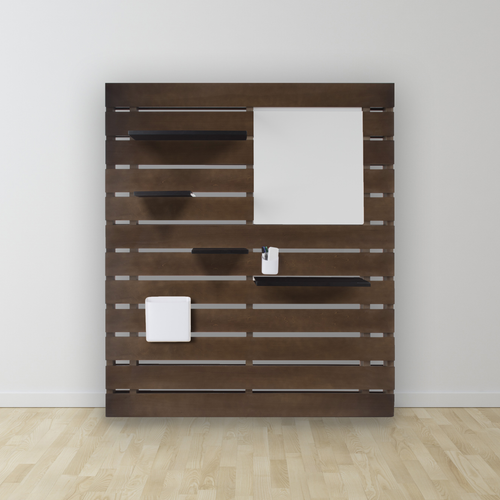 Ghent Pallet Wall
**Optional Accessories Sold Separately**