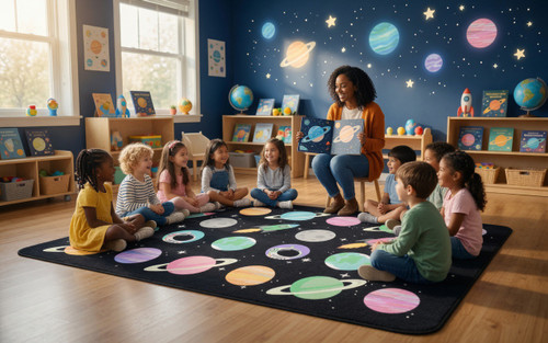 Flagship FA3614-44FS Out of This World Space Space Fun Seating - 7'6"W x 12'L