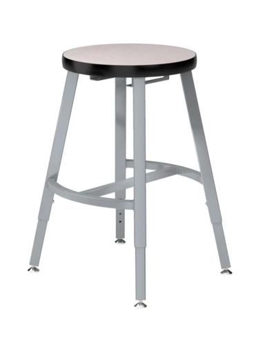 Titan High Pressure Laminate Seat Stool - NPS TTSG **18"H - Adjustable Height**