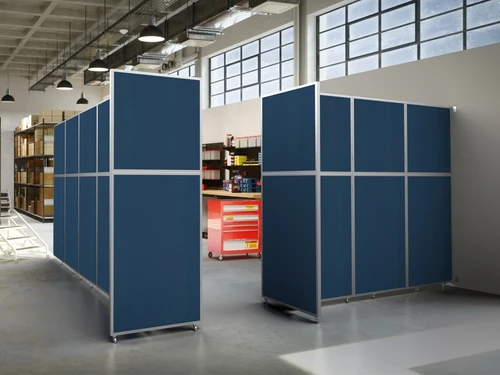 Screenflex Highpoint Folding Fabric Anchored Room Divider
**Sold Individually / Additional Furniture Not Included**