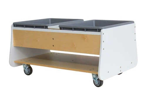 Whitney Brothers WB4048 Mobile Two Tub Sand and Water Table
**Props and Additional Furniture Not Included**