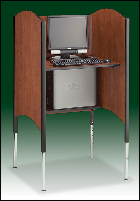 Hi-Lo Kiosk Carrel - Smith Carrel 02485 Hi-Lo Kiosk Carrel - Smith Carrel 02485