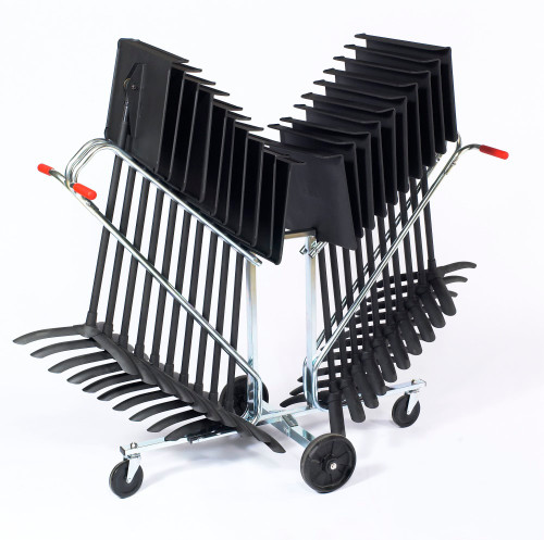 Melody Music Stand Dolly, shown with stands (not included) - NPS DYMS Melody Music Stand Dolly, shown with stands (not included) - NPS DYMS