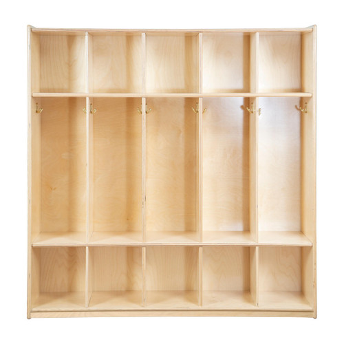 Wood Designs WD51200 Five Section Compact Locker Set Wood Designs WD51200 Five Section Compact Locker Set
