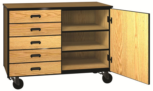 Ironwood Manufacturing 1018-C Mobile 1000 Series Low Storage Cabinet Ironwood Manufacturing 1018-C Mobile 1000 Series Low Storage Cabinet