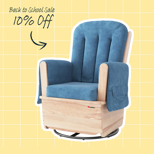 Foundations 4303046 SafeRocker Microfiber Swivel Glider Rocker