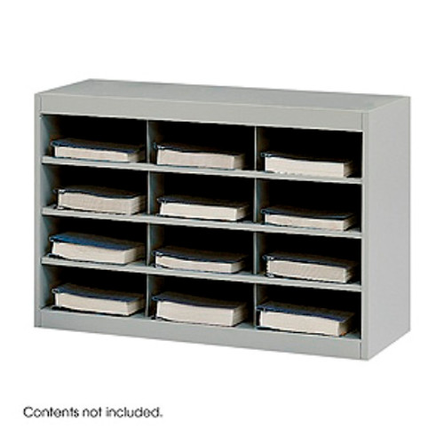 Safco 9254 EZ Stor Steel Project Organizer, 12 Compartments