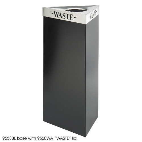 Safco 9553 Trifecta Recycling Receptacle 38 Inches Safco 9553 Trifecta Recycling Receptacle 38 Inches
