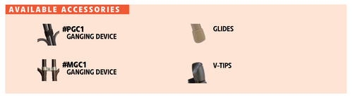 Accessories for Deluxe Fabric Double Hinge Folding Chair (4 Pack) - NPS 2200
**Sold Separately**