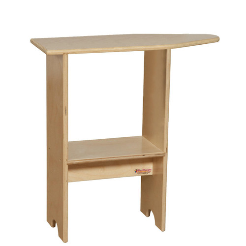 Stationary Ironing Board with Iron - Wood Designs WD11011 **Ironing Board**